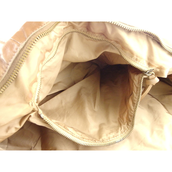 Miu Miu Logo Leather Fashion Bag Brown - Picture 6 of 6